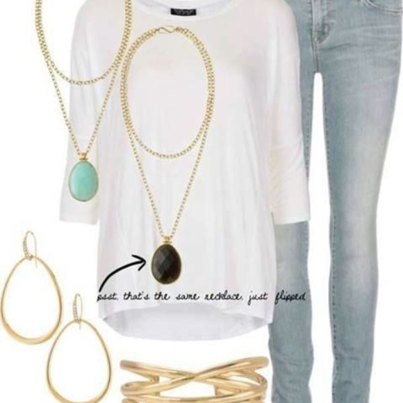 Sanibel Pendant necklace - gold - Picture 2 of 5